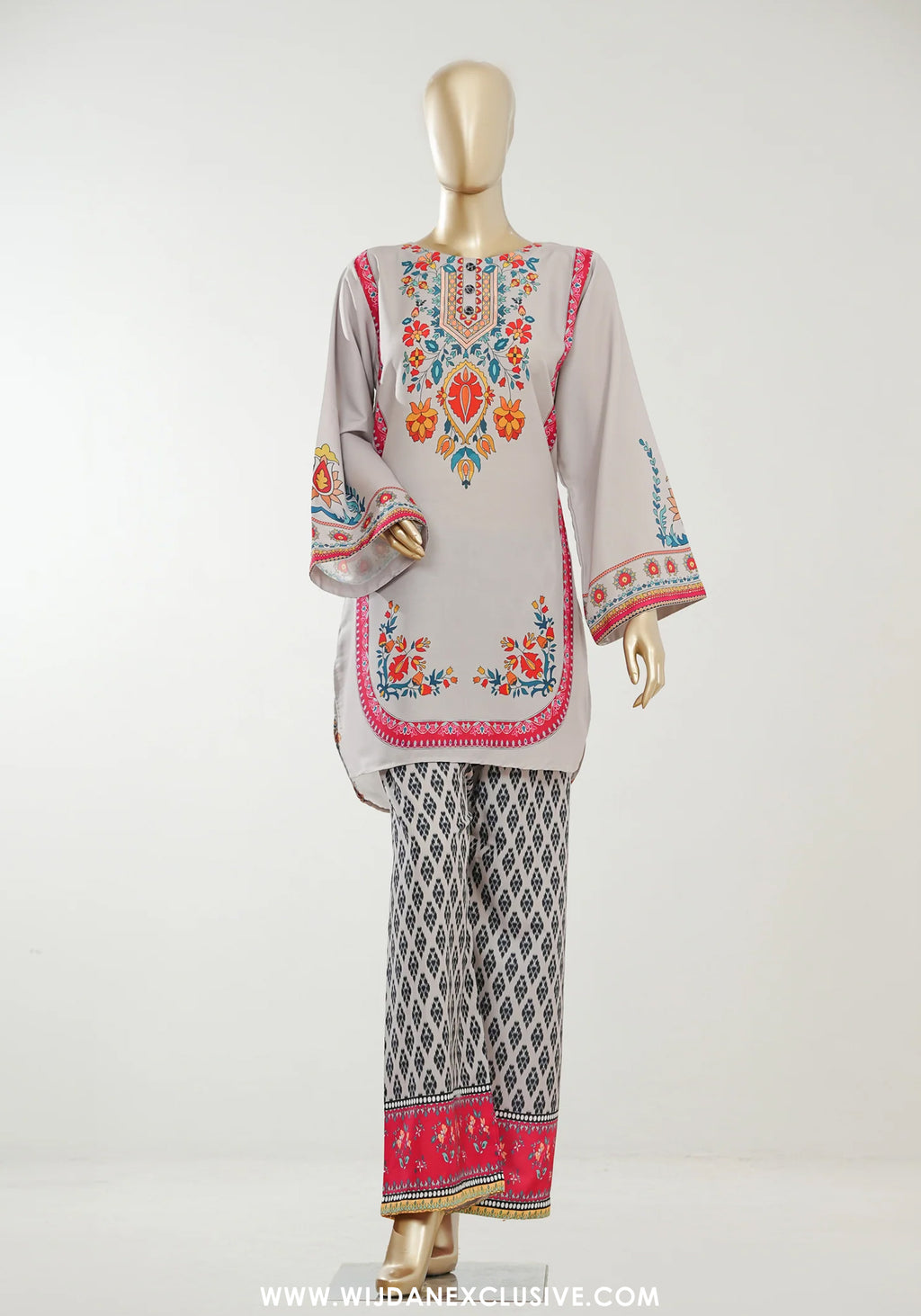 Youth Pulse by Amna Khadija | Stitched 2pc Co-Ords Printed Lawn Collection - 2026 (D-03)
