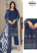 Wijdan Digital Print Embroidered Voil Dupatta Collection D-03