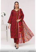 Aleezay Superior Airjet Bana Dora Lawn Collection by Fatima's D-03