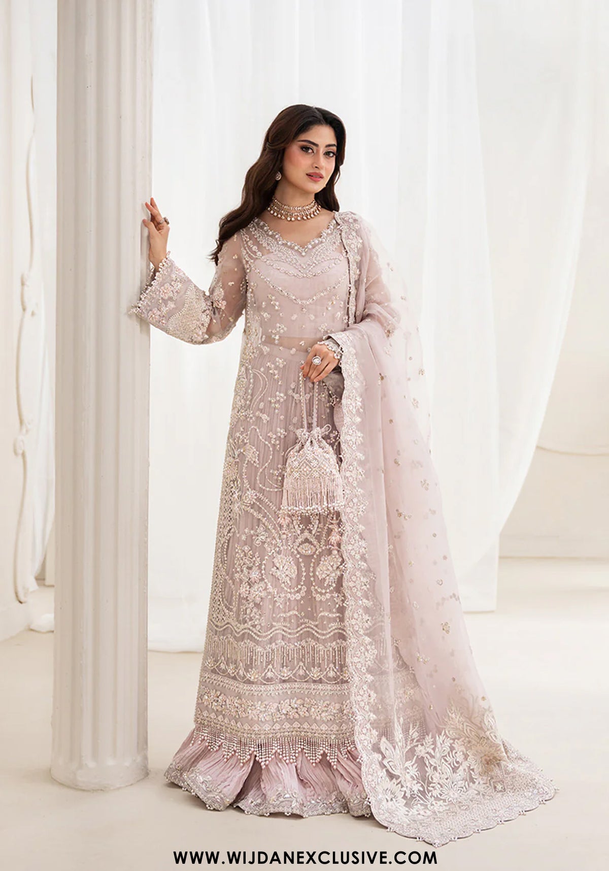Rua by Faiza Saqlain | Unstitched Wedding Festive Collection - 2025 (ELA)