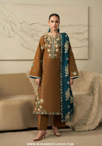 RajBari Stitched Eid Pret Exclusive Embroidered 3PC Collection - 2026 (MESAAL)