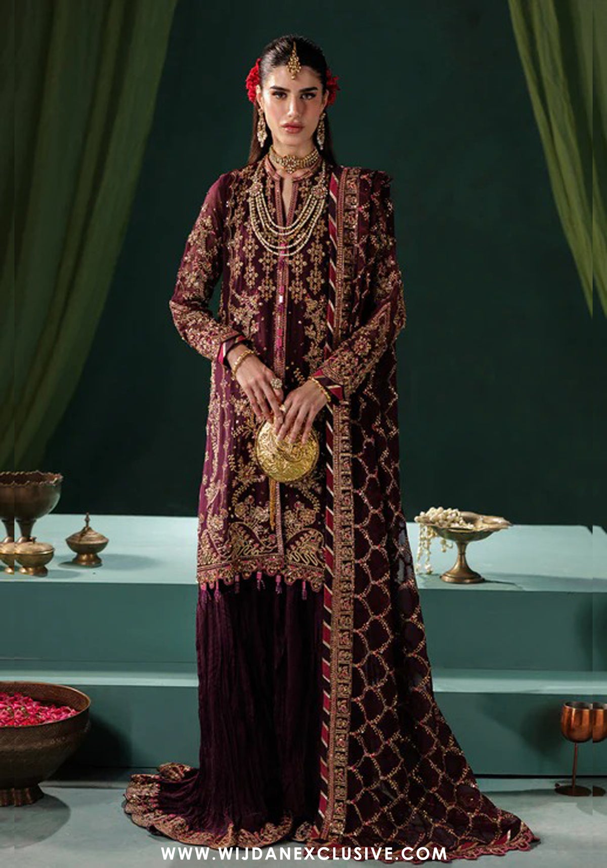 Panache Unstitched Luxury Chiffon Collection - 2025 by Saad Shaikh D-06