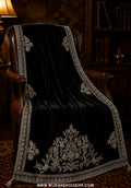 Mehfil-e-Noor Velvet Embroidered Women's Shawl Collection - 2026 (D-03)