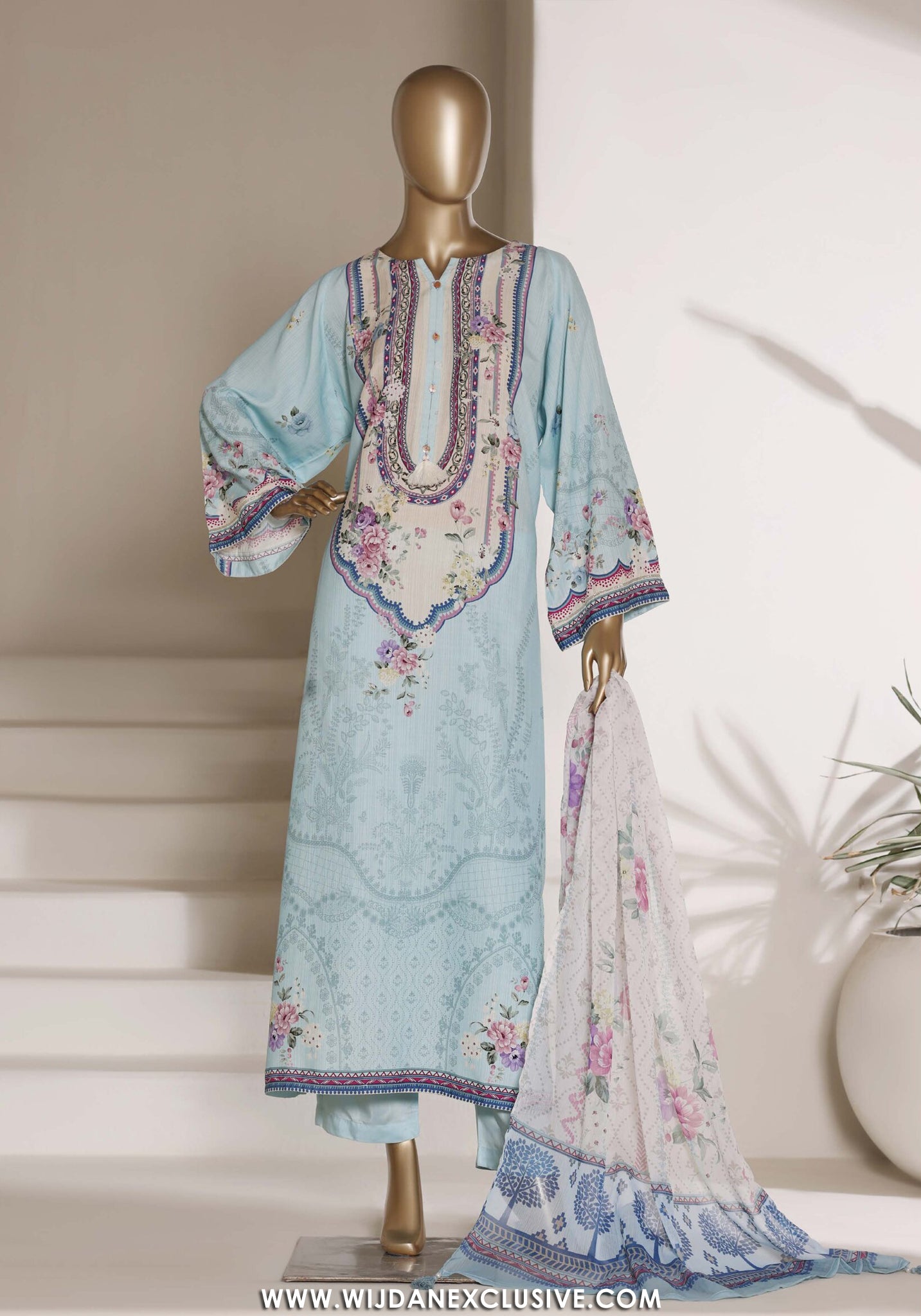 Kaftaan by Sadabahar | Stitched 3PC Printed Lawn Vol-II Collection - 2026 SB02KPL-03