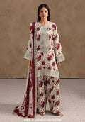 Naqsh by Ramsha | Unstitched Emb & Print Vol-02 Rawsilk'26 (RS-203)