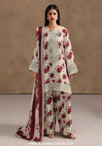 Naqsh by Ramsha | Unstitched Emb & Print Vol-02 Rawsilk'26 (RS-203)