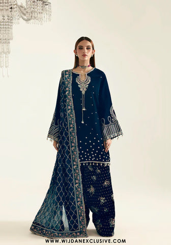 Zarposh by Emaan Adeel | Unstitched Velvet Collection - 2025 (JAHANARA)