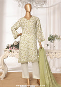 Bin Saeed Stitched Exclusive Printed 3PC Lawn Collection'25 Vol-10 D-03