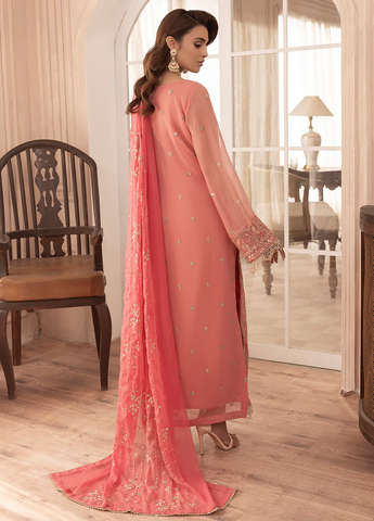 Elyssa Festive Chiffon Collection'25 by Sahane CT-19003 Rosa