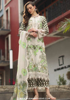 Charizma Signature Unstitched Embroidered Lawn Vol-01 Collection - 2026 (CS6-03)