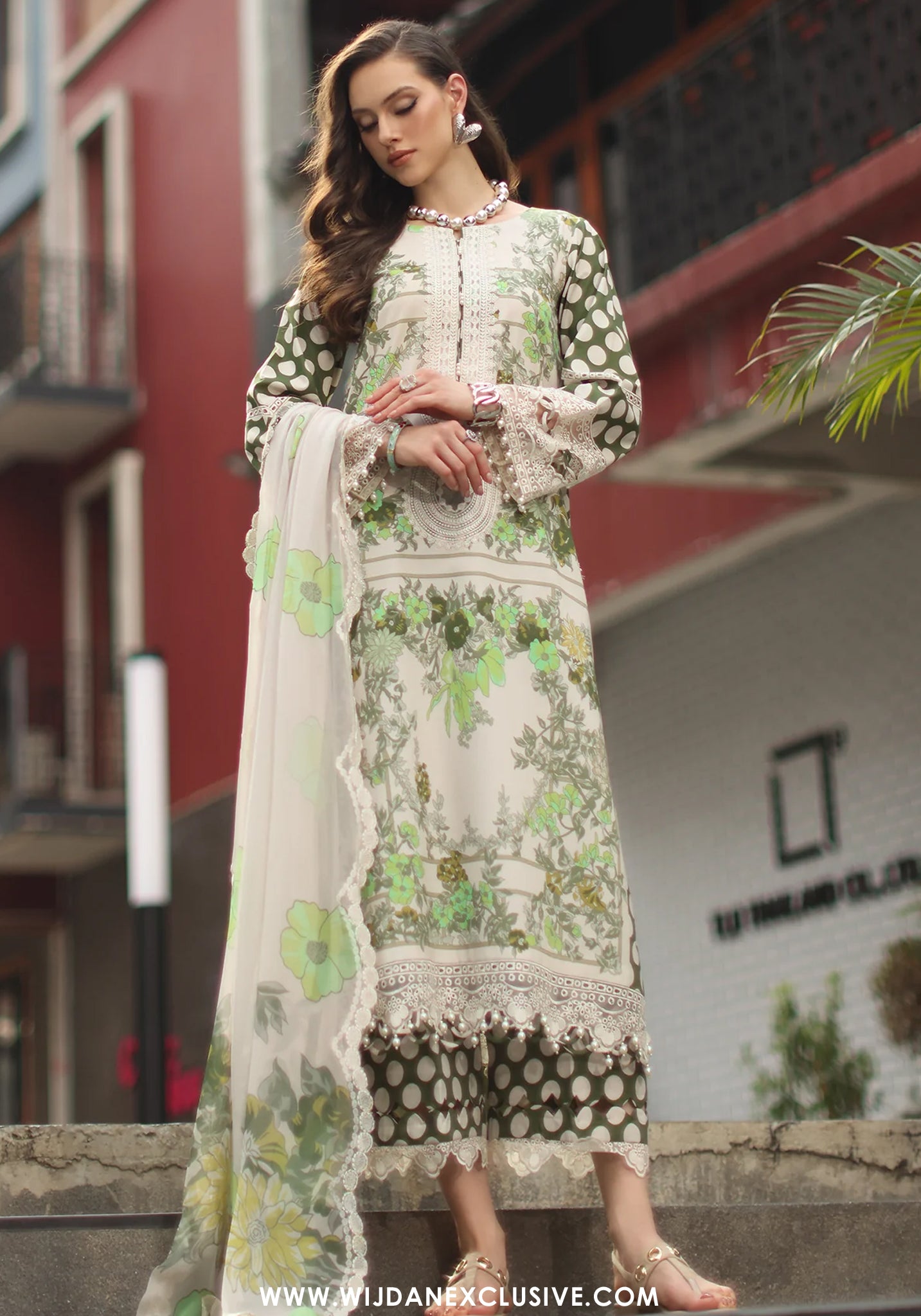 Charizma Signature Unstitched Embroidered Lawn Vol-01 Collection - 2026 (CS6-03)