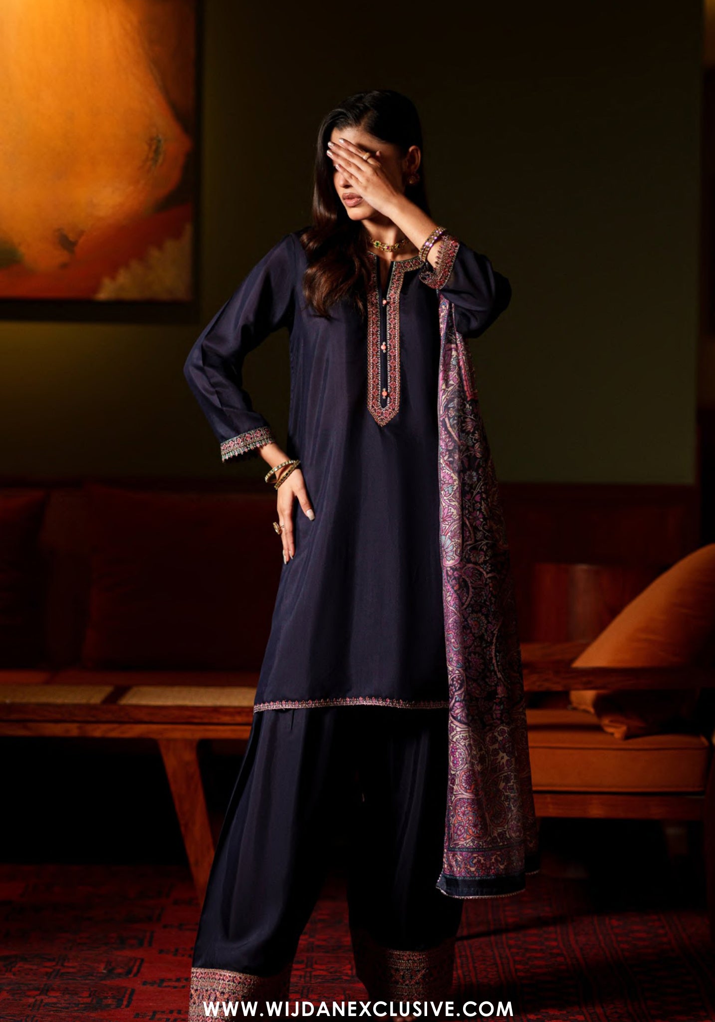 Elara by Casual Lite | Stitched Embroidered Viscose Silk Collection - 2026 (AURELLE)