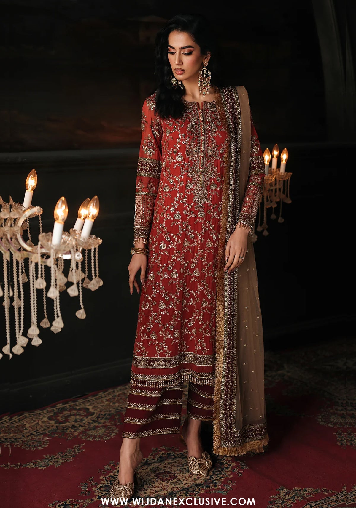 Aura by Charizma | Unstitched Luxury Chiffon Vol-01 Collection - 2026 CA26-03