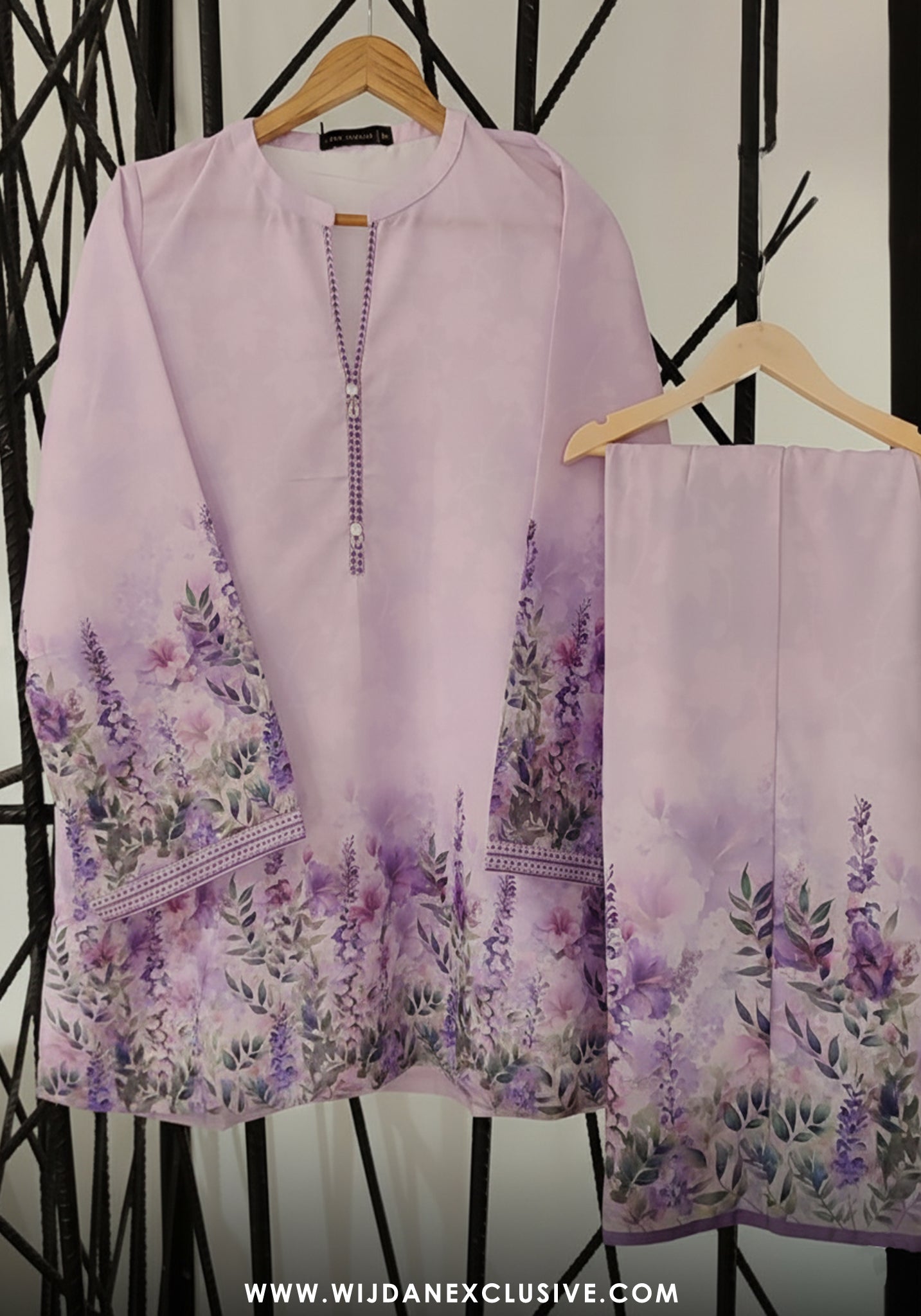 Amna Khadija Fayon RTW Digital Printed Silk 2PC Co-Ords Pret - 2025 D-03