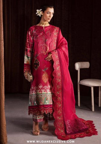 Nureh The Silk Unstitched Collection - 2025 S-28