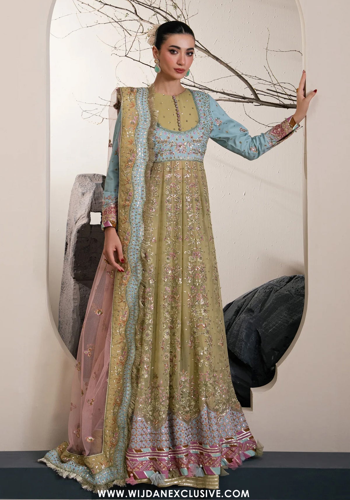 Kalani by Xenia | Unstitched Embroidered Luxury Formal Collection - 2026 (ZANA)