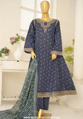 Bin Saeed Stitched Luxury Festive Embroidered Frock 3pc Collection - 2026 (D-03)
