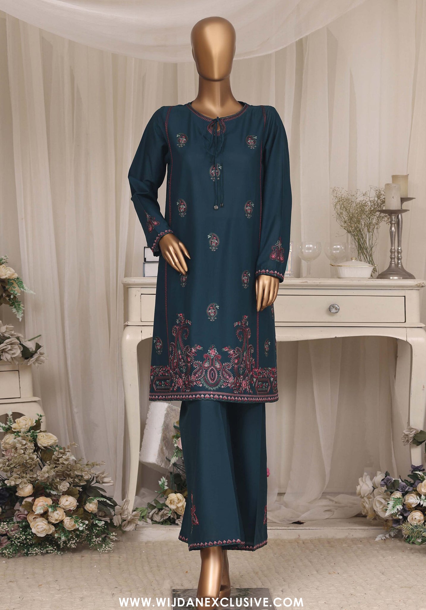 Bold & Slay by HZ Textile | Stitched Embroidered Co-ords Collection – 2026 (D-03)