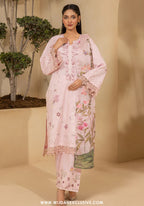 Zellbury Unstitched 3pc Embroidered Lawn Collection - 2026 (WUS-26E-0458)