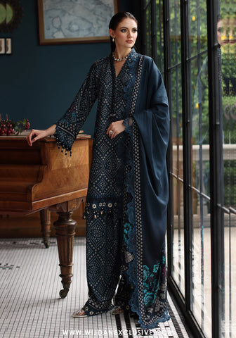Combination by Charizma | Unstitched Embroidered Linen Vol-II Winter - 2025 CCW6-20