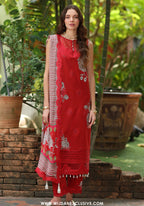 Reem by Charizma | Unstitched Embroidered Lawn Vol-01 Collection - 2026 (RM6- 07)