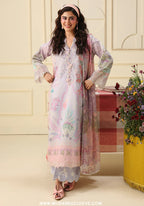 Soleil by Mushq | Unstitched Printed & Embroidered Lawn Collection - 2026 (FLORA AMOUR)