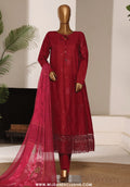 HZ Stitched Casuals Soft Embroidered Frock Collection – 2026 (D-03)