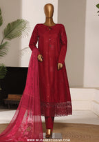 HZ Stitched Casuals Soft Embroidered Frock Collection – 2026 (D-03)