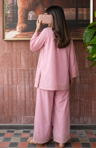 Gul Tanka by Amna Khadija | Stitched 2pc Embroidered Cotton Collection - 2026 (D-03)