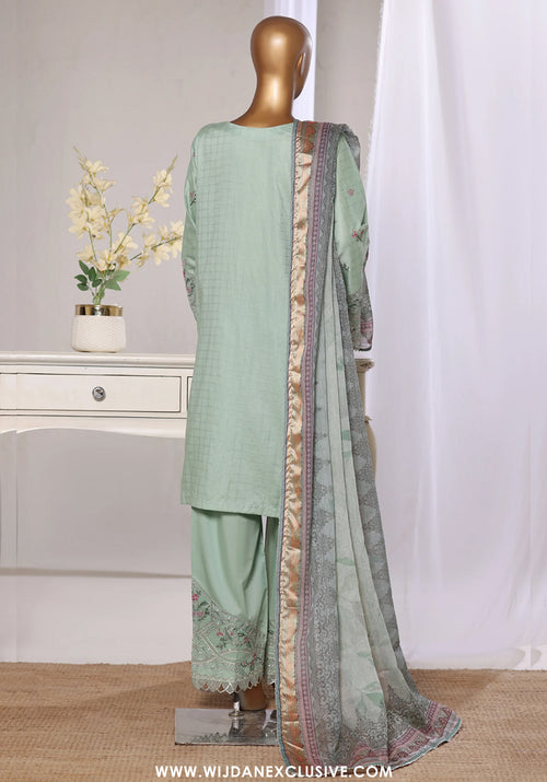 Bin Saeed Stitched Luxury Embroidered Jacquard Collection - 2026 BSJ26-02