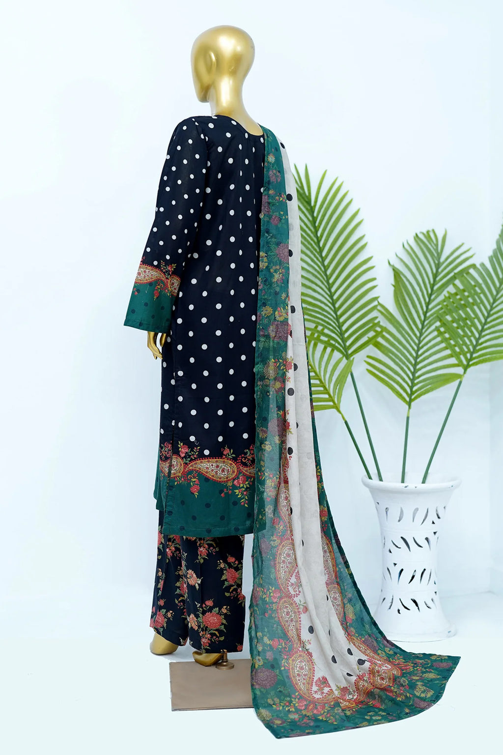 Bin Saeed Stitched Exclusive Printed Lawn Vol-10 Collection – 2026 (D-03)