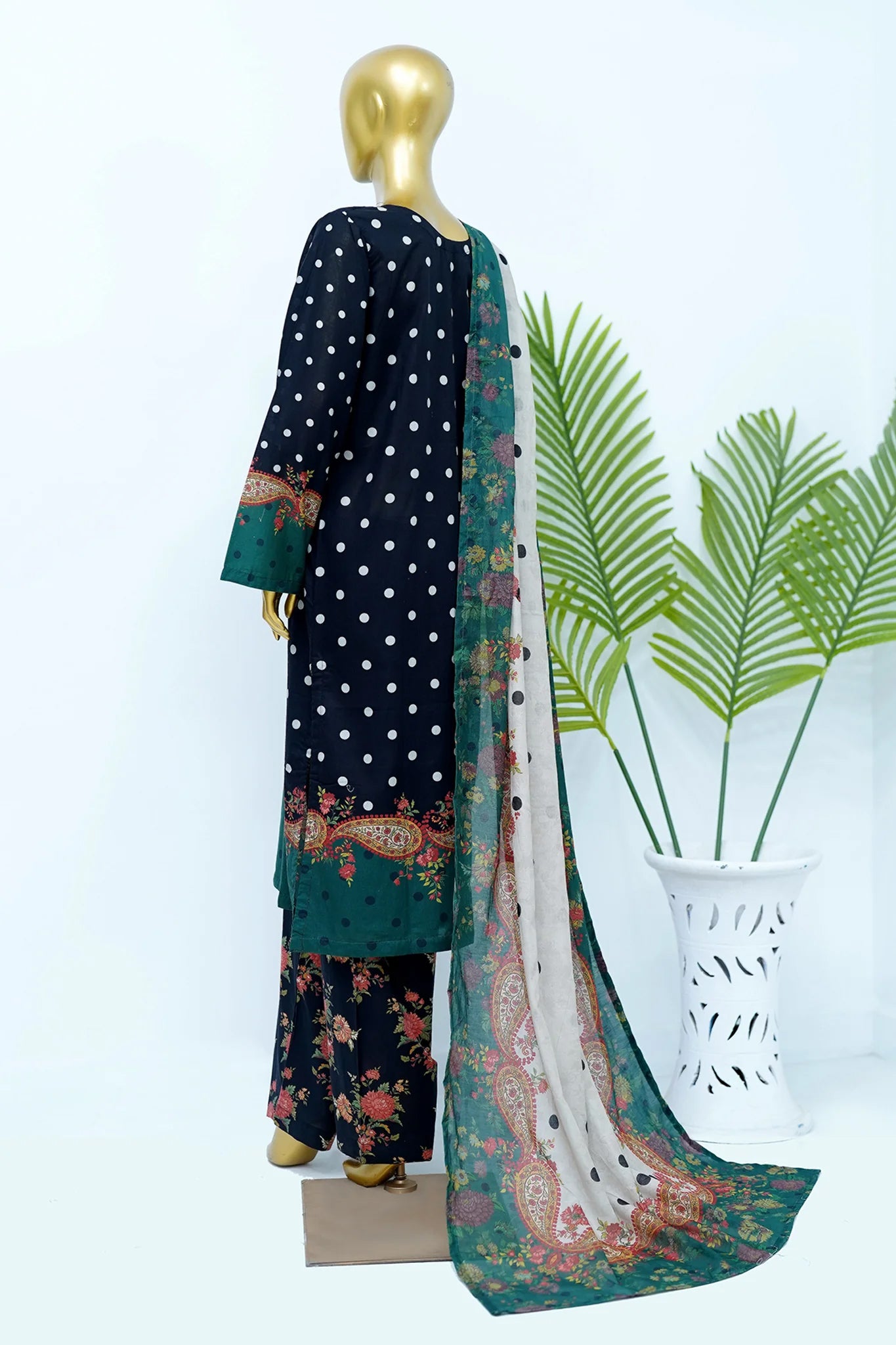 Bin Saeed Stitched Exclusive Printed Lawn Vol-10 Collection – 2026 (D-03)