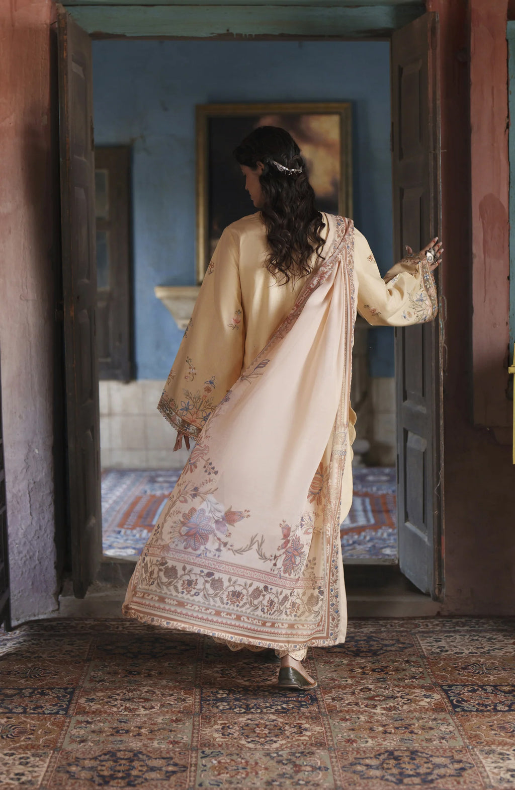Before Sunset by Casual Lite | Stitched Embroidered Cotton Lawn Collection - 2026 (D-03)