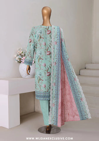 HZ Khaddar Unstitched Embroidered Chikankari Collection - 2025 KEC-105