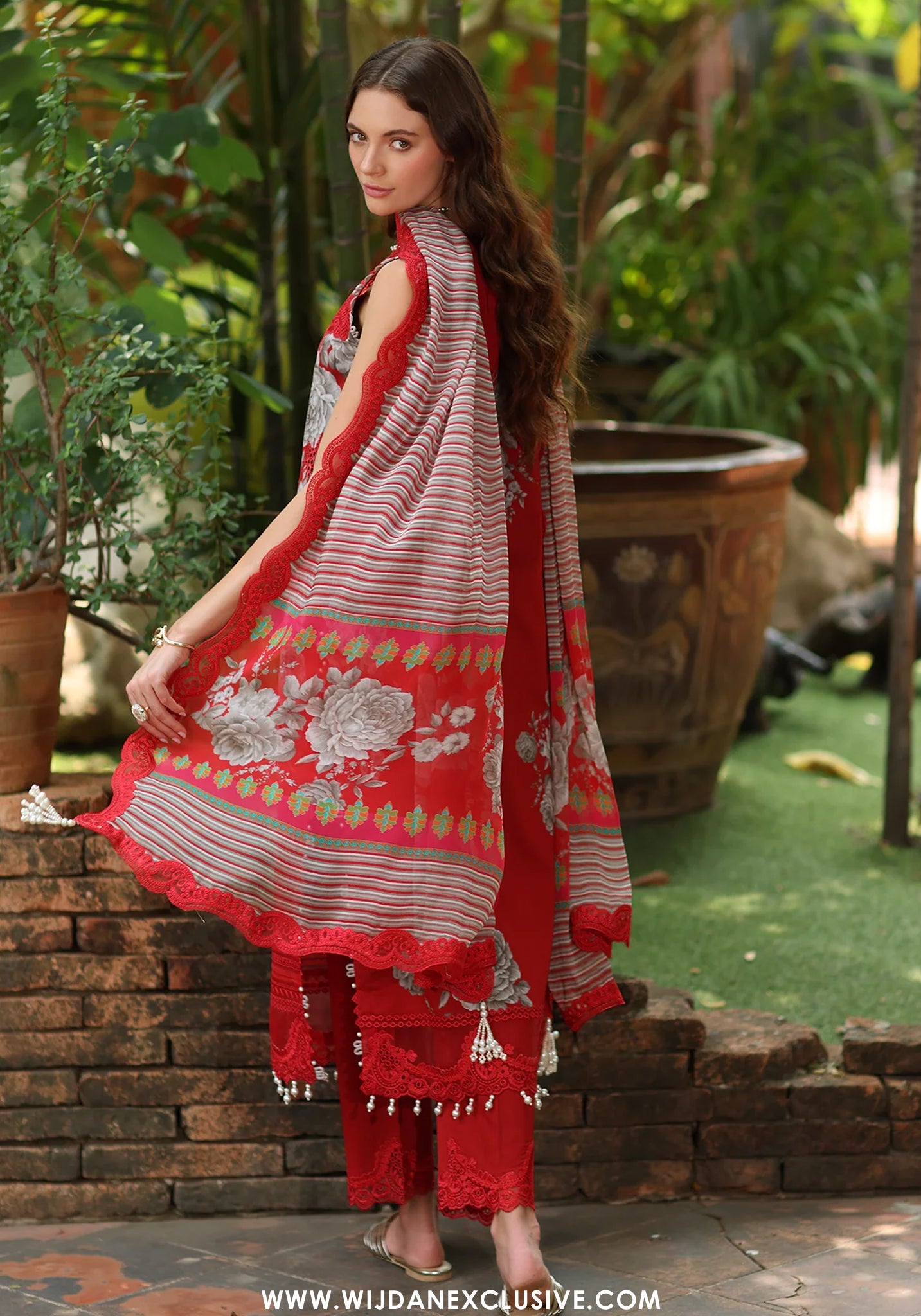 Reem by Charizma | Unstitched Embroidered Lawn Vol-01 Collection - 2026 (RM6- 07)