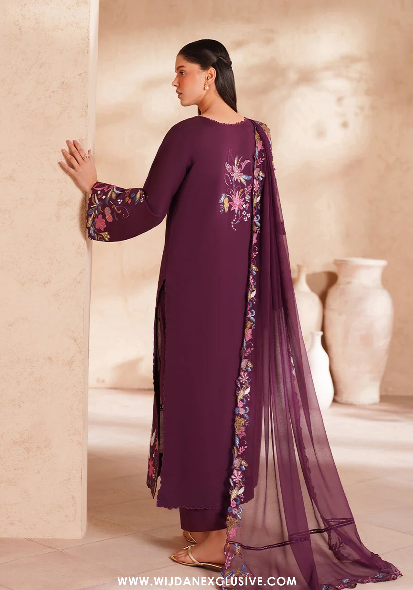 Iznik Unstitched Embroidered Eid Lawn Collection - 2026 (EL-03)