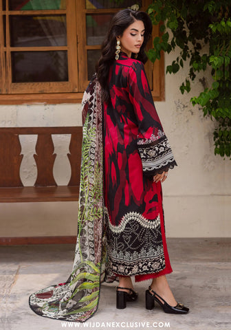 Nureh Unstitched Signature Printed Linen Collection - 2025 SP-169