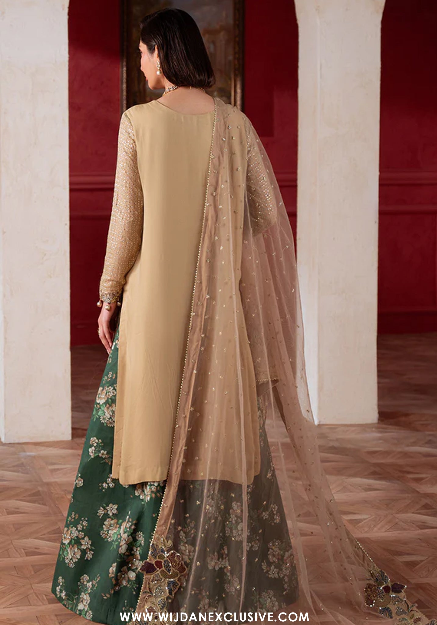 Amaya by Nureh  | Unstitched Embroidered Luxury Formal Chiffon Collection - 2026 (AM-39)