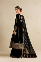 Chandni by Jazmin | Unstitched Embroidered Velvet Formal Collection - 2026 (D-01)
