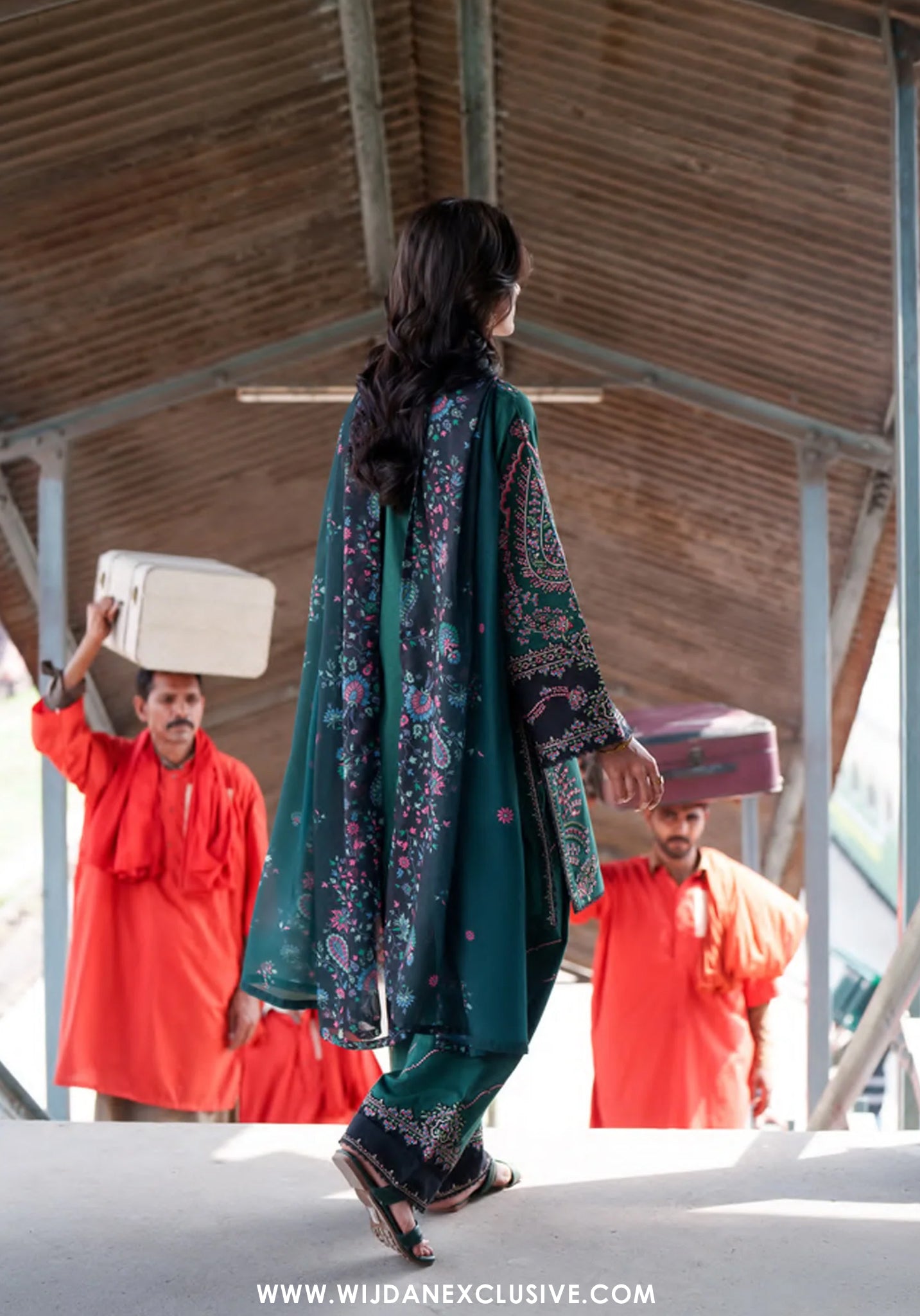 Safarnama by Casual Lite | Stitched Embroidered Lawn Collection - 2026 (D-03)