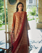 Broadway by Mushq | Unstitched Embroidered Viscose Collection'26 (RUMI SUNSET)