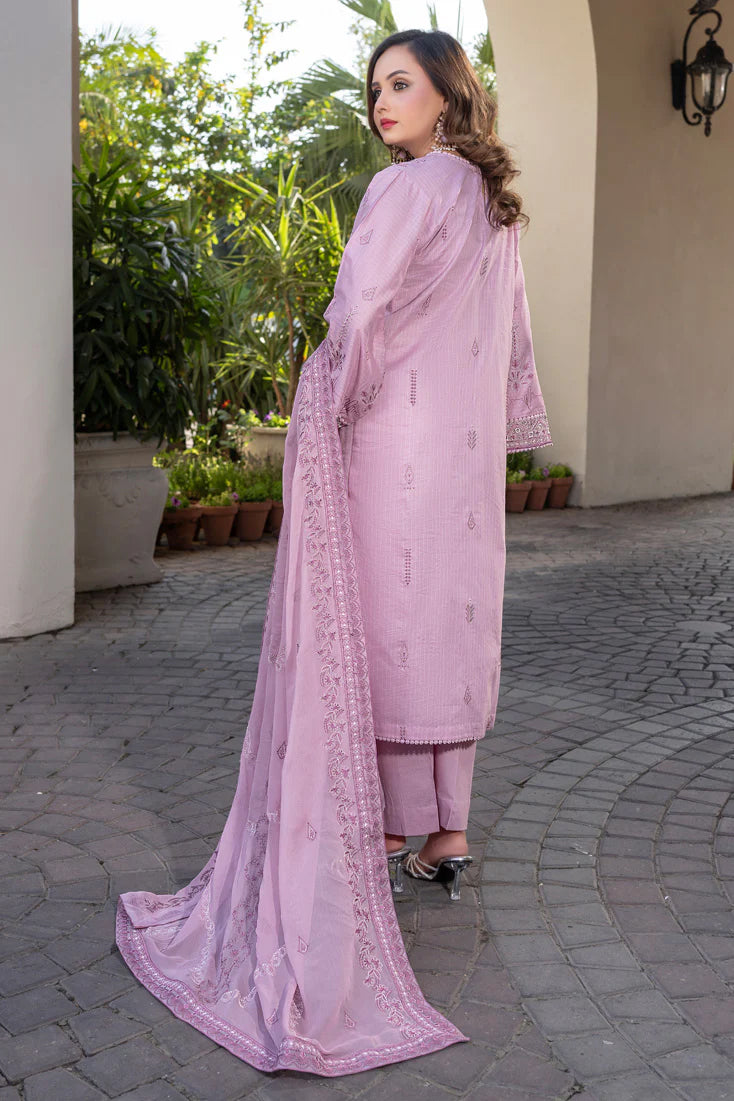 Marjjan Unstitched Embroidered Lawn Collection - 2026 (D-03)