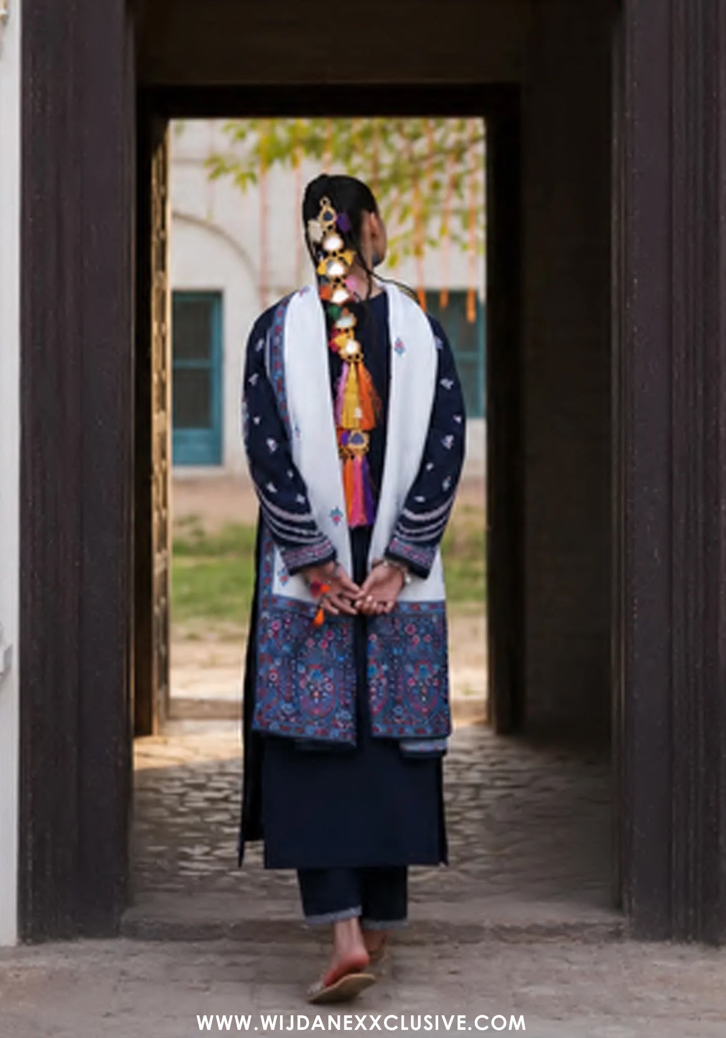 Casual Lite Her Stitched Embroidered Summer Cotton Lawn Collection - 2026 (D-03)