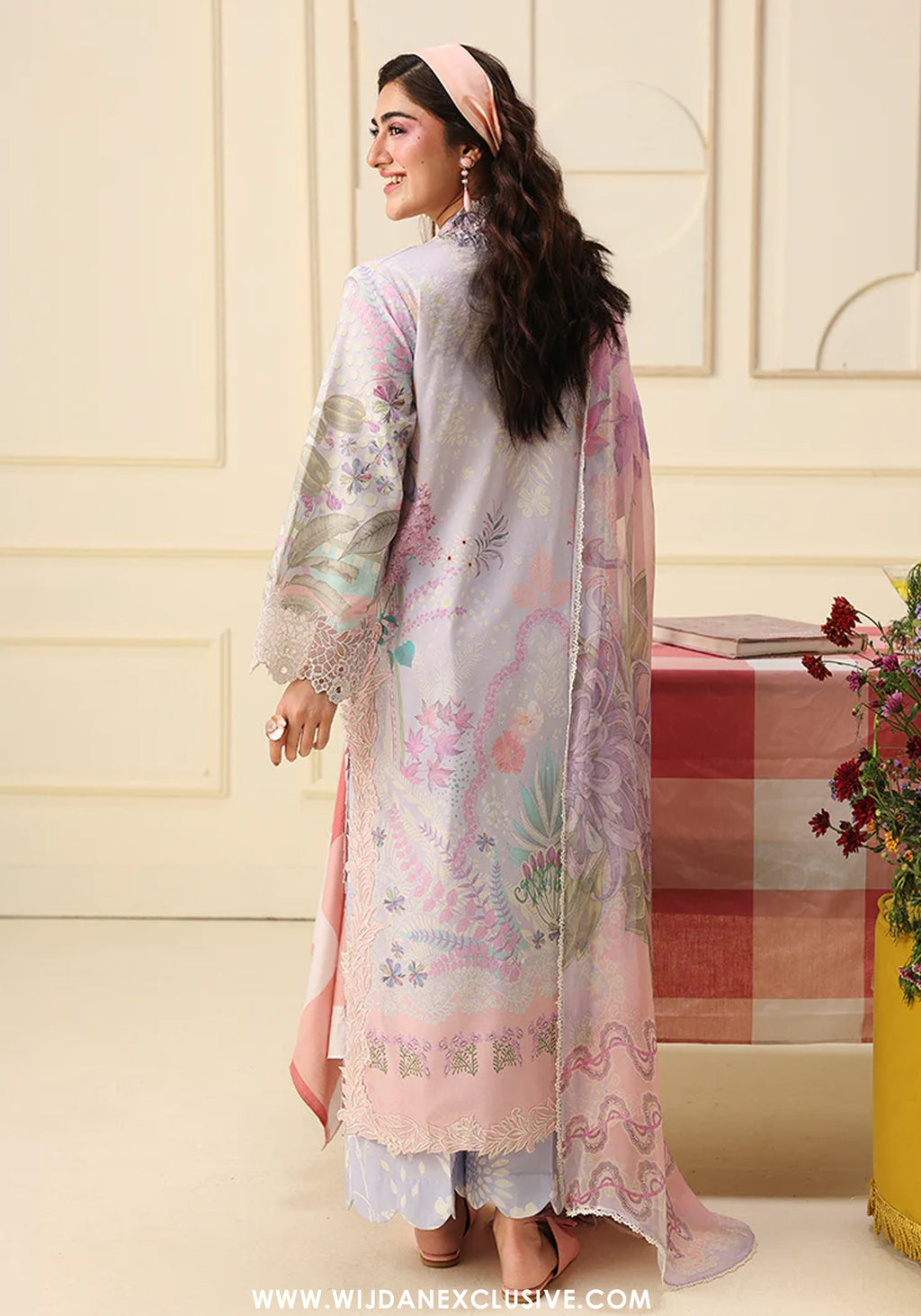 Soleil by Mushq | Unstitched Printed & Embroidered Lawn Collection - 2026 (FLORA AMOUR)