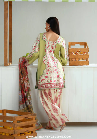 Joolie Prints Unstitched Cambric Collection - 2025 by Saira Rizwan (URBAN WHISPER)