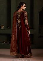 Iznik Unstitched Embroidered Velvet Collection - 2026 (IV-89)