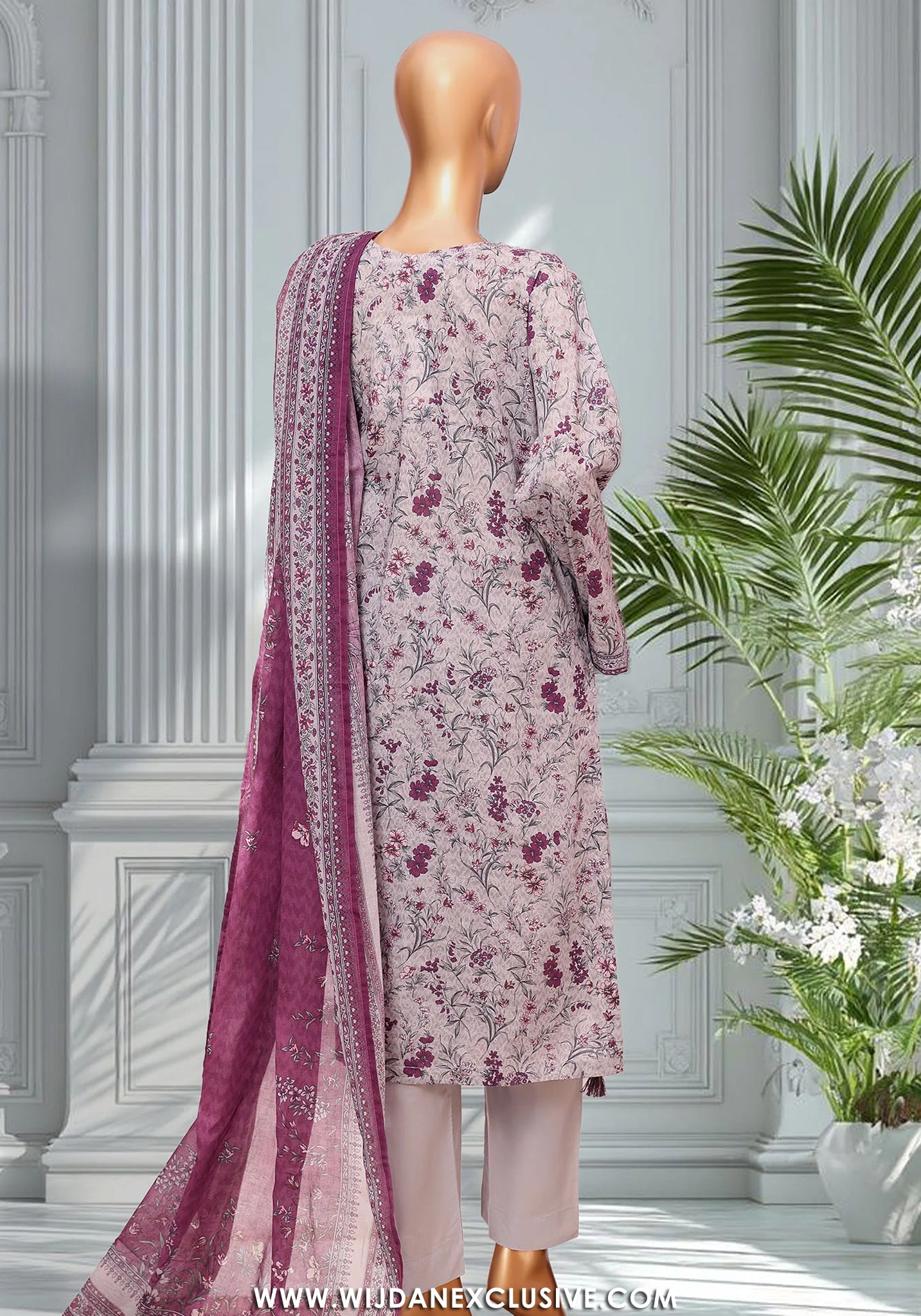 Bin Saeed Stitched Exclusive Printed Lawn Vol-V Collection - 2026 (D-03)