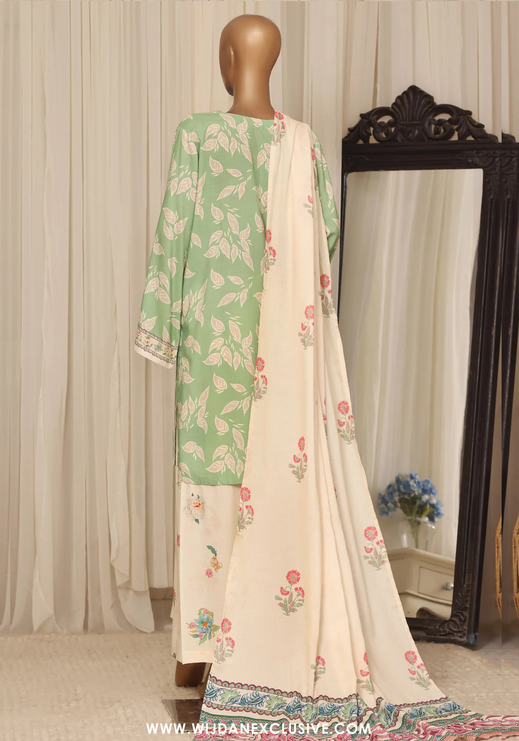 Sadabahar Stitched Printed Linen Collection - 2026 (D-03)
