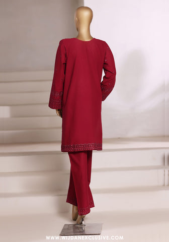 Sadabahar Vybe Stitched 2PC Embroidered Sets Vol-II Collection - 2025 (RED)