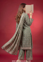 Rang E Bahar by Amna Khadija | Stitched Embroidered Lawn Collection - 2026 (D-03)